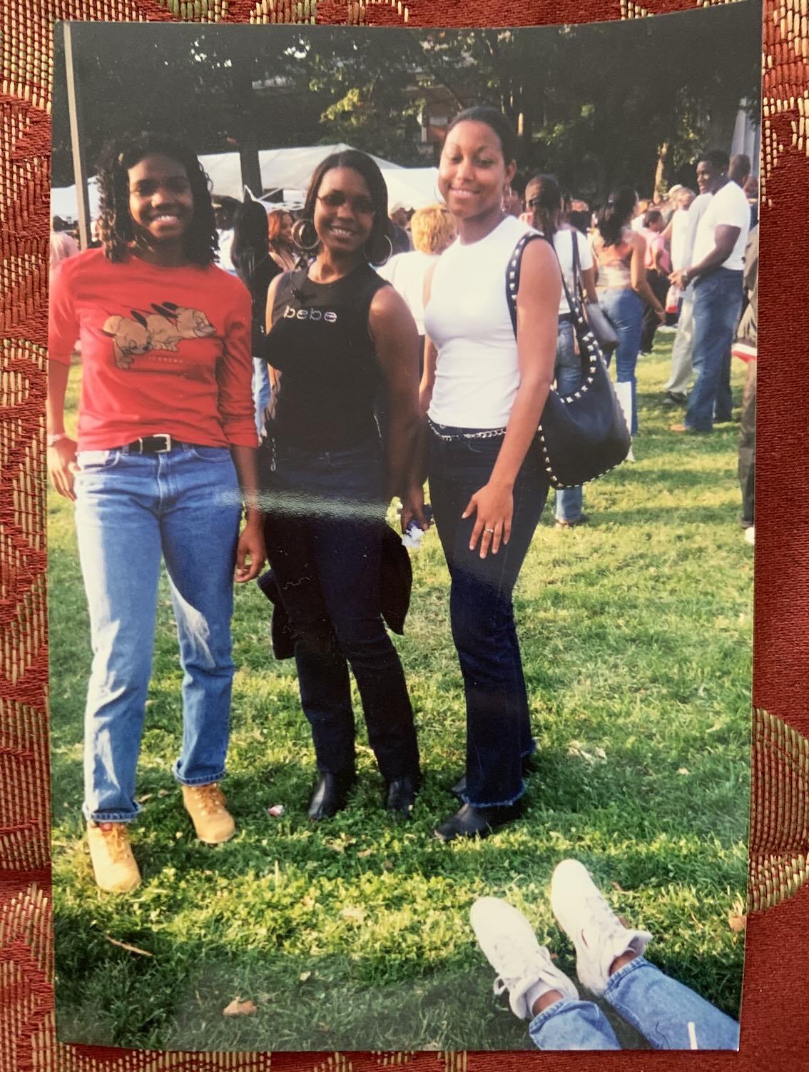 Angie Ange at Howard Homecoming