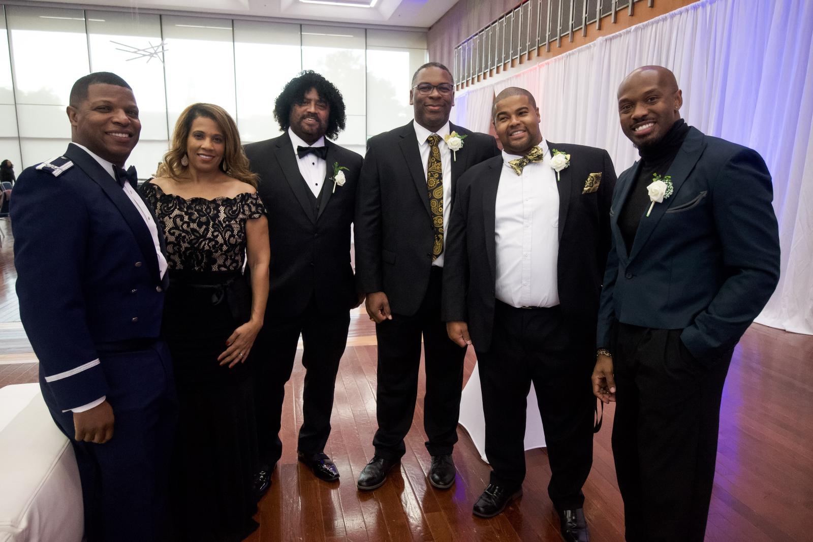 Military Ball Attendees