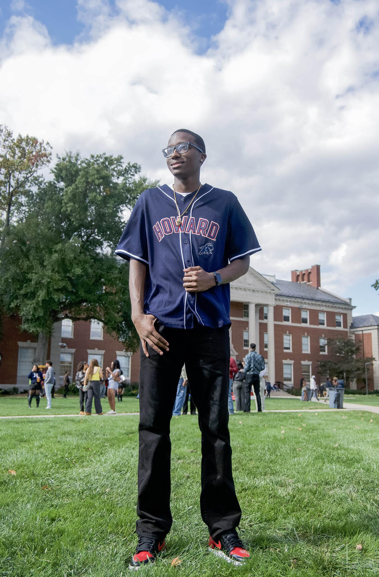 Kyle Clarke - Freshman Nursing Major on the Yard 