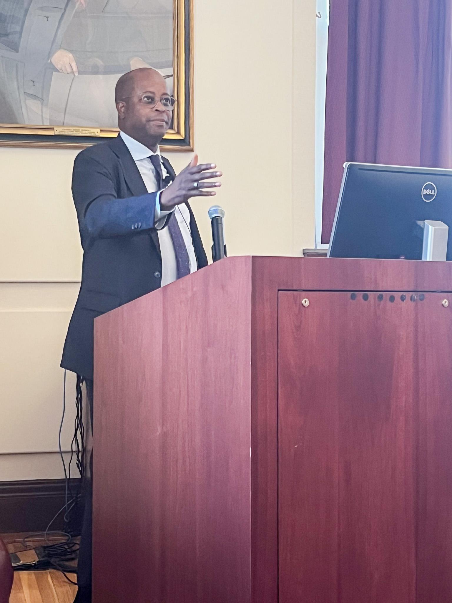 Dr. Frederick at Harvard Oct. 2025