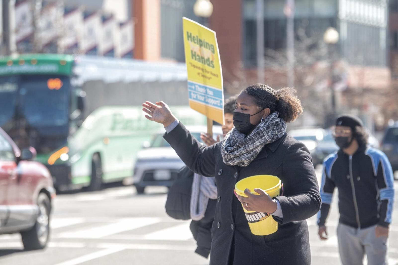 Food2feed participant at fundraiser