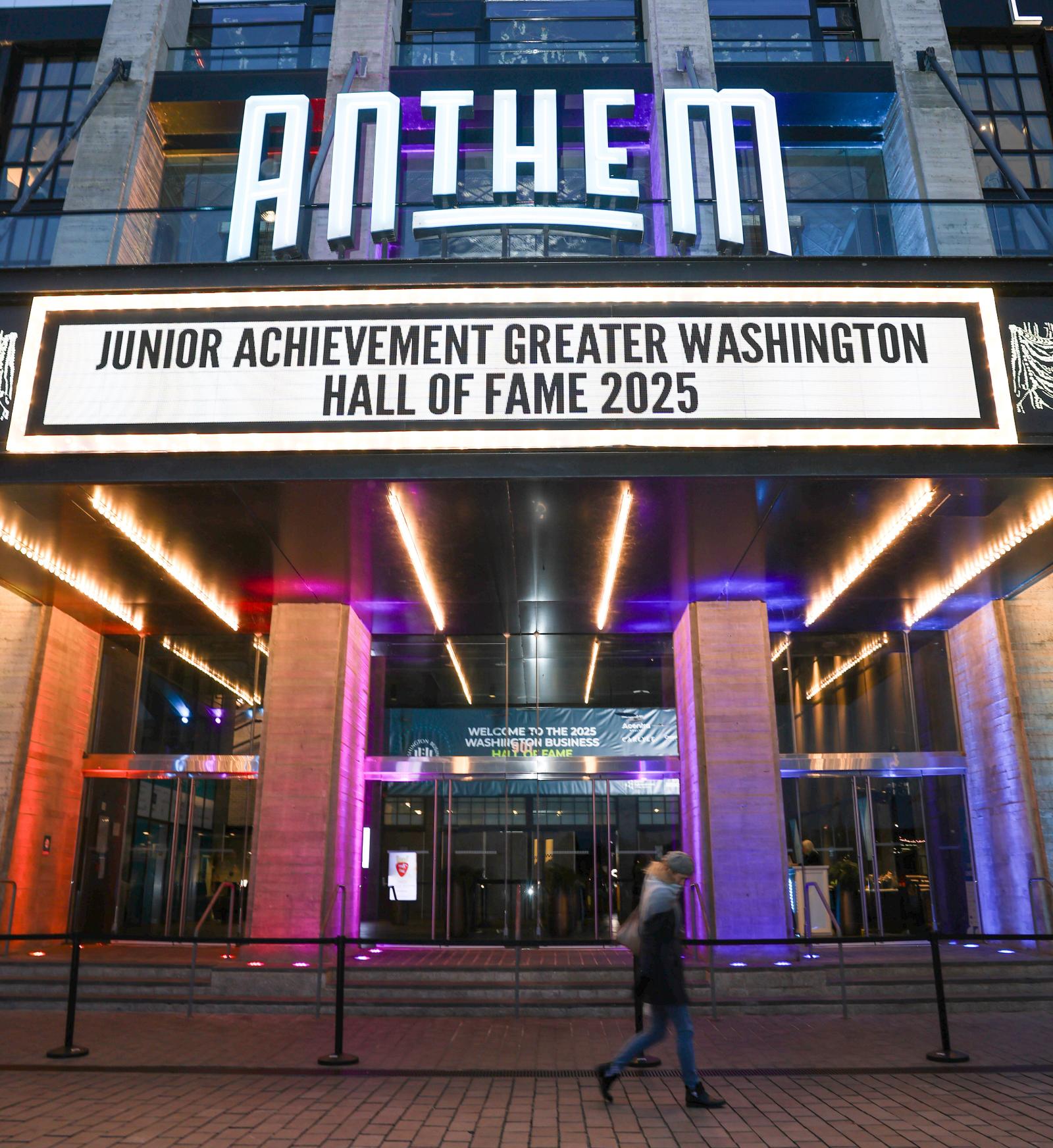 Photo of venue for President Frederick's induction into Washington Business Hall of Fame.