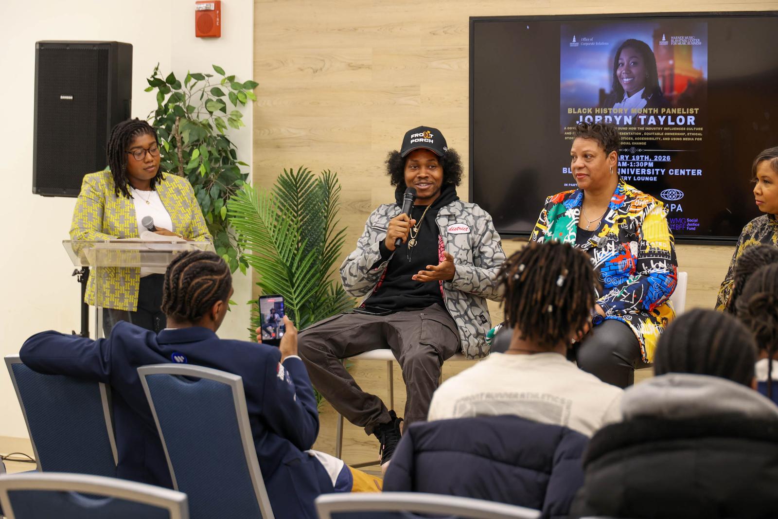 BHM Advocacy in Entertainment Panelists 