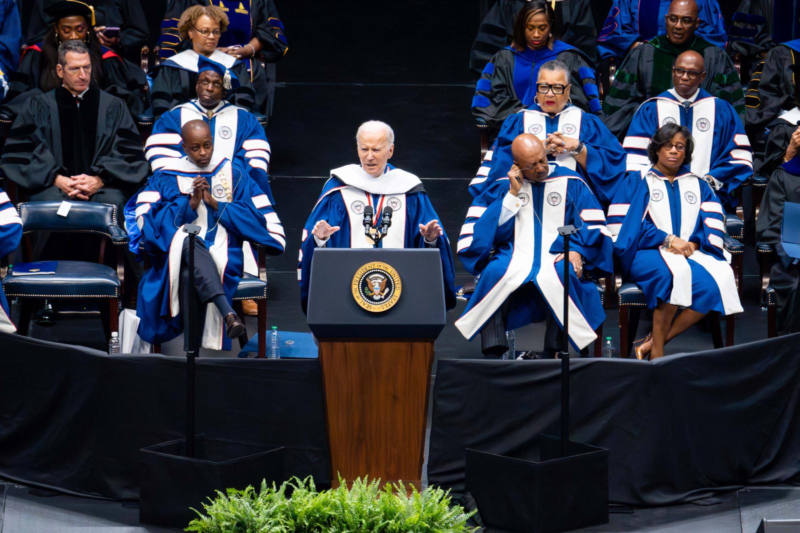 biden at howard commencement