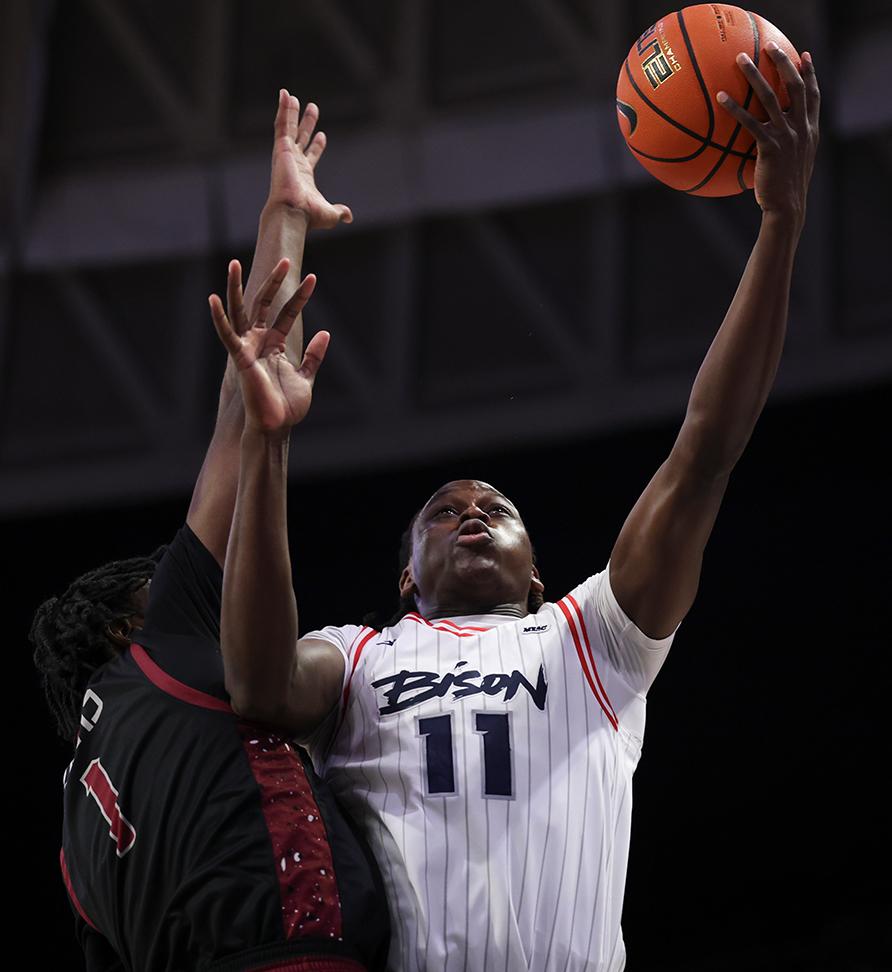 Bison Men's Basketball player