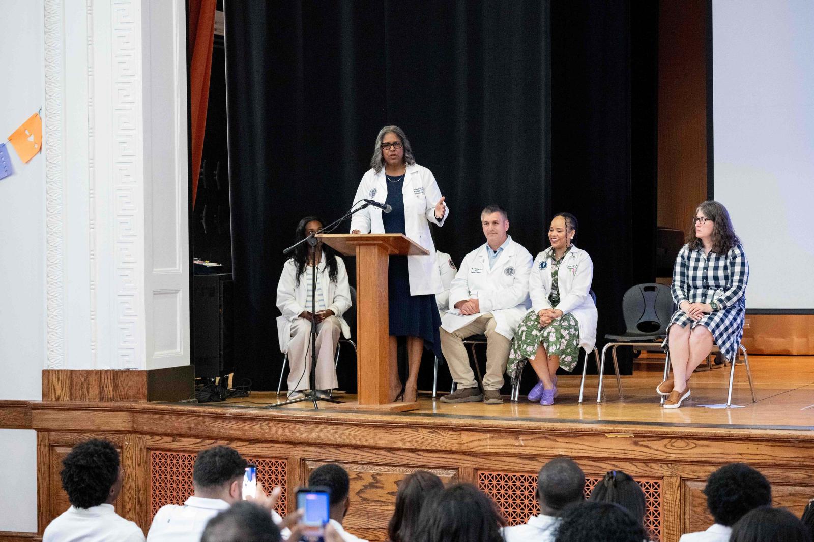 Dr Hayes Dixon White Coat