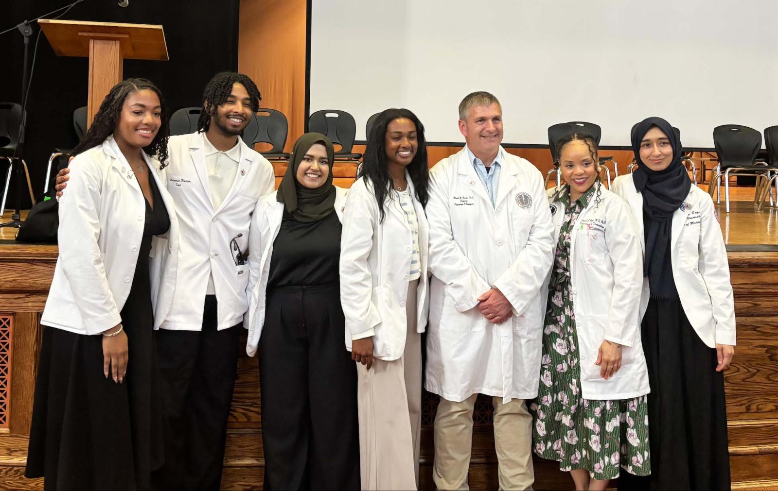 White Coat Ceremony Doctors and Students 