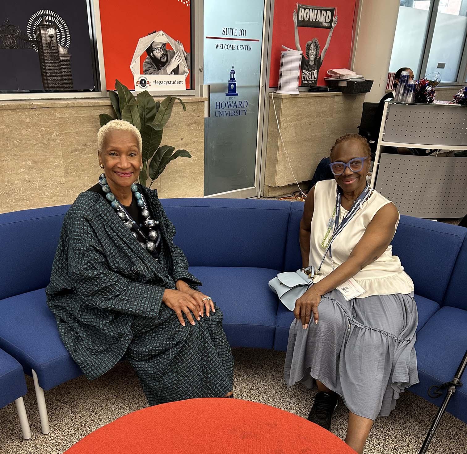 Dr. Thomas and Ms. Howard 1976