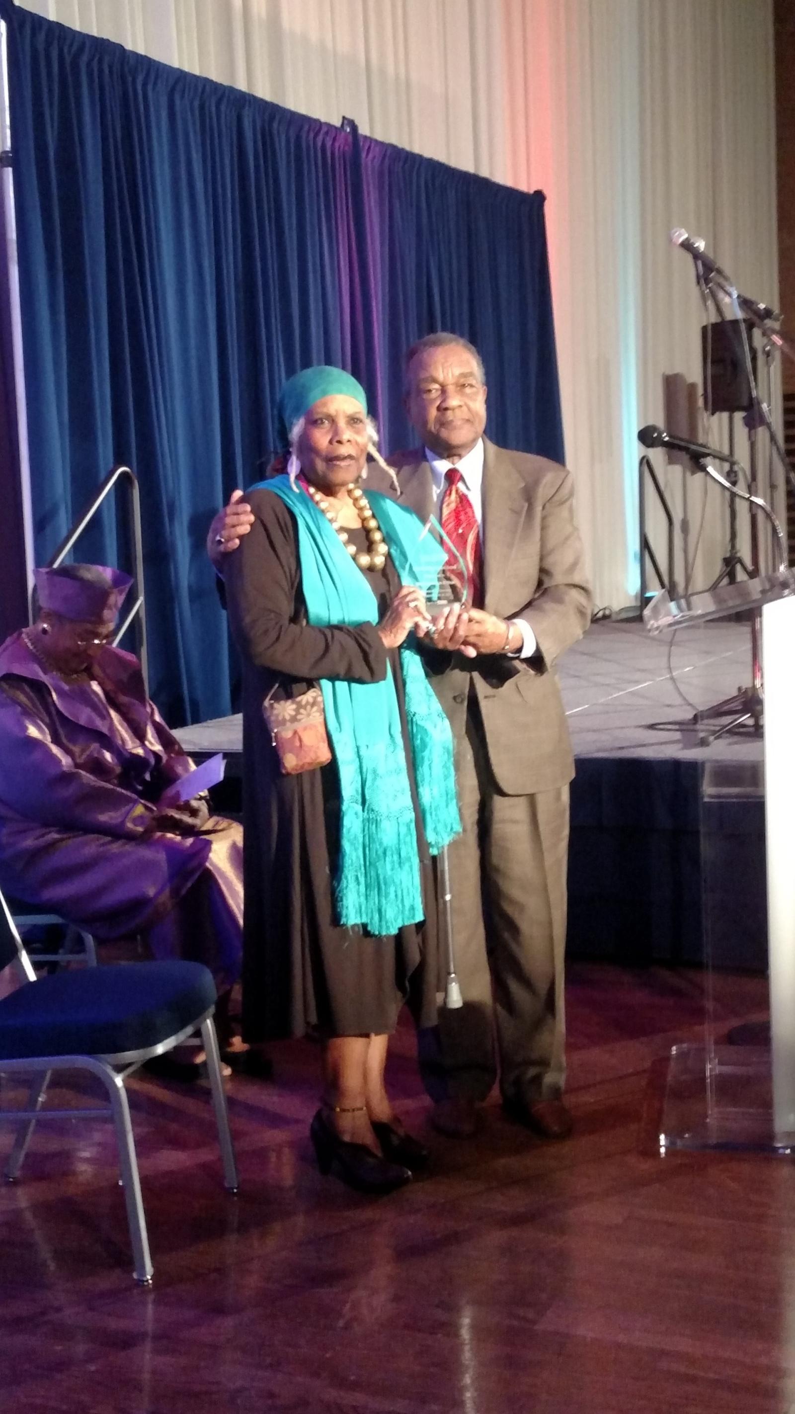 Mary Lovelace O'Neal and David Driskell