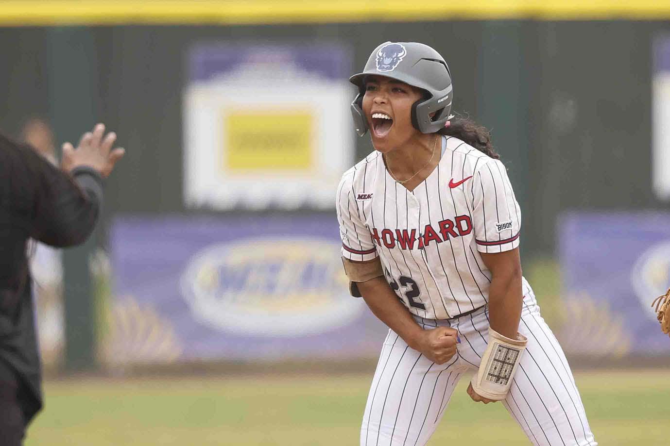 Softball Player Action 