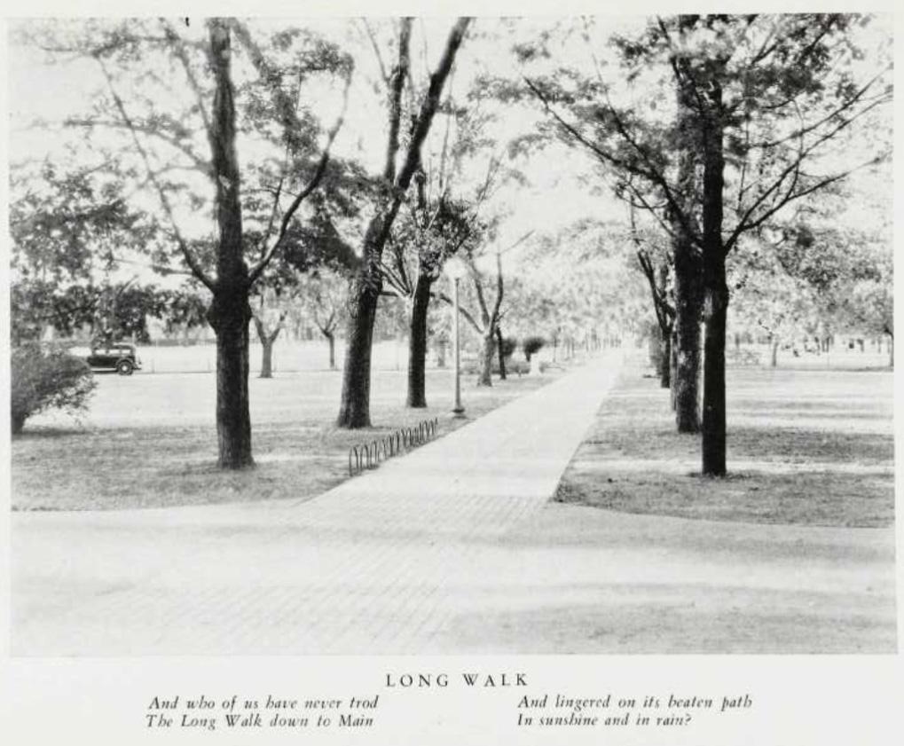 The Long Walk from The Bison Yearbook 1933
