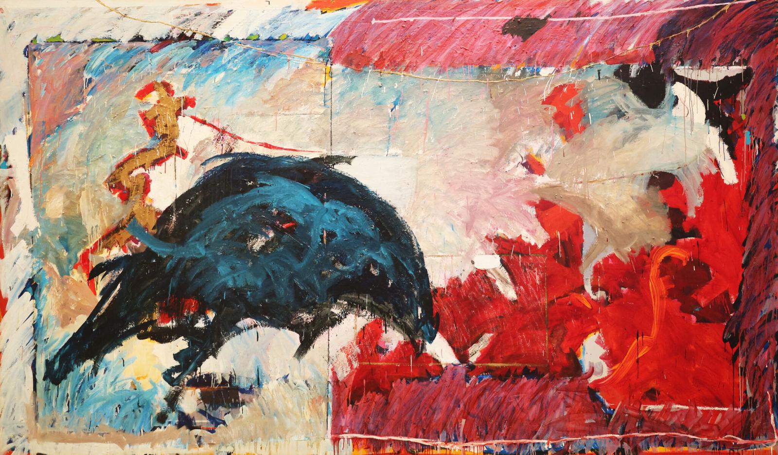 Mary Lovelace O'Neal's Blue Whale painting
