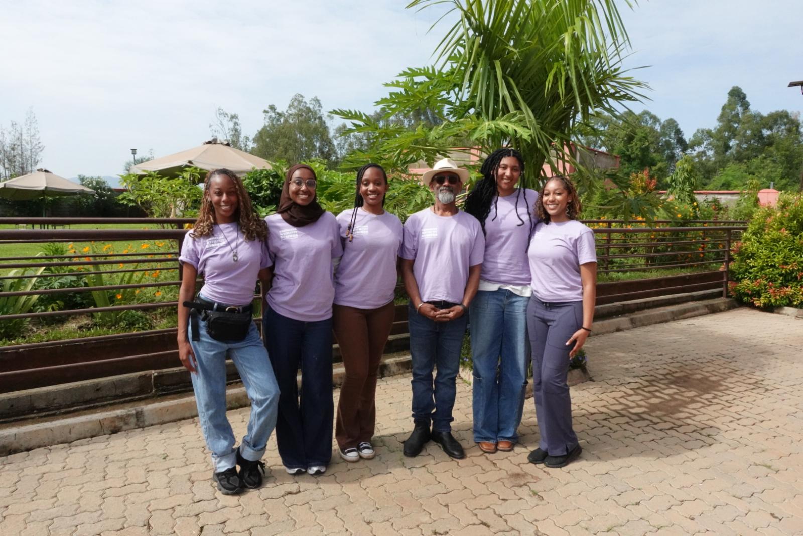 Howard students in Kenya