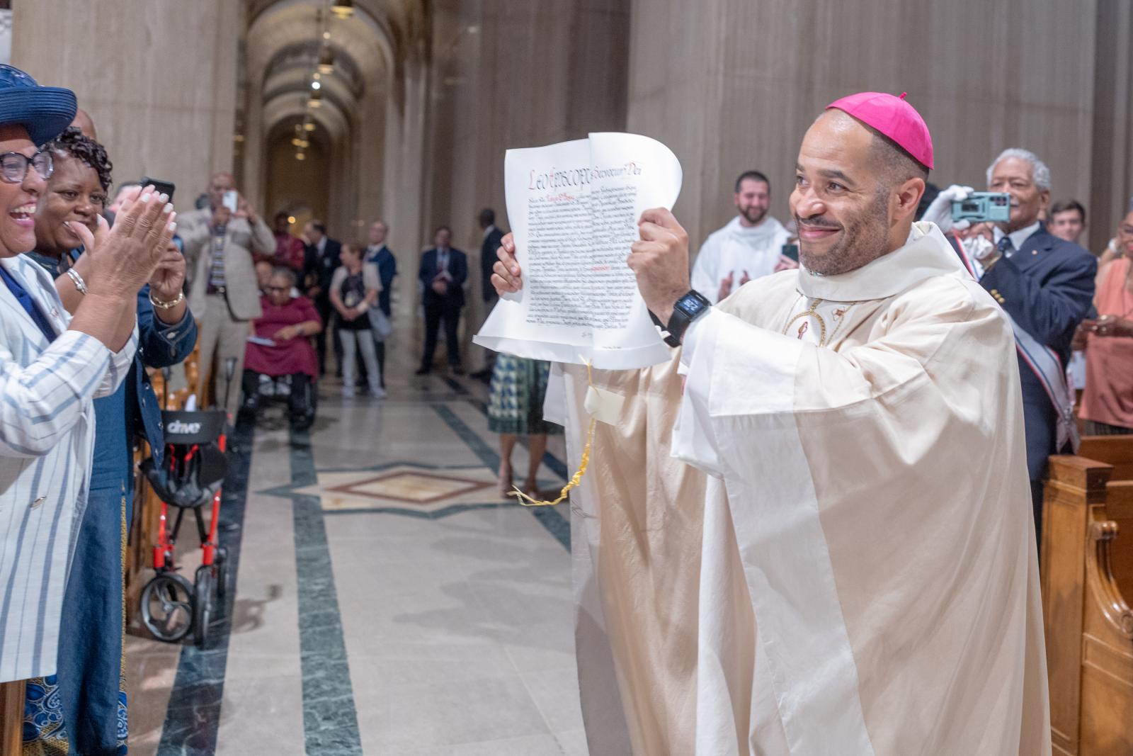 Photo of Ordination of Bishop Robert Boxie in the Basilica of the National Shrine of the Immaculate Conception