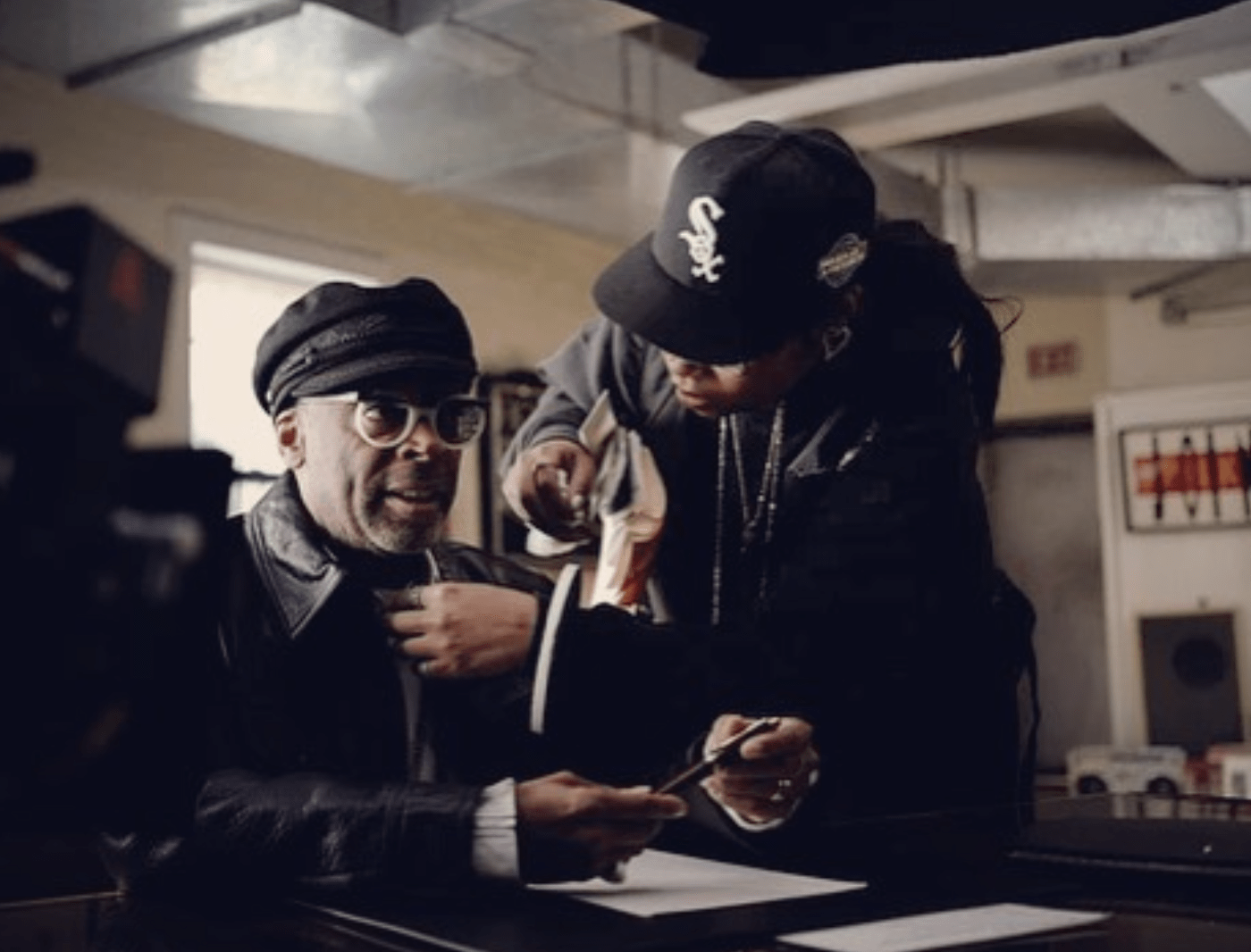 Filmmaker Spike Lee and Marci Rodgers