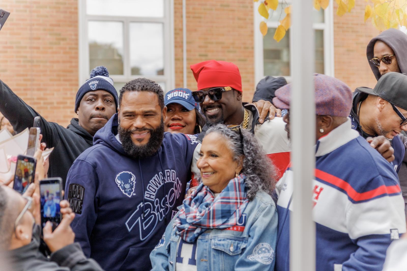Anthony Anderson, Lance Gross and Cedric the Entertainer at Howard Homecoming 2025