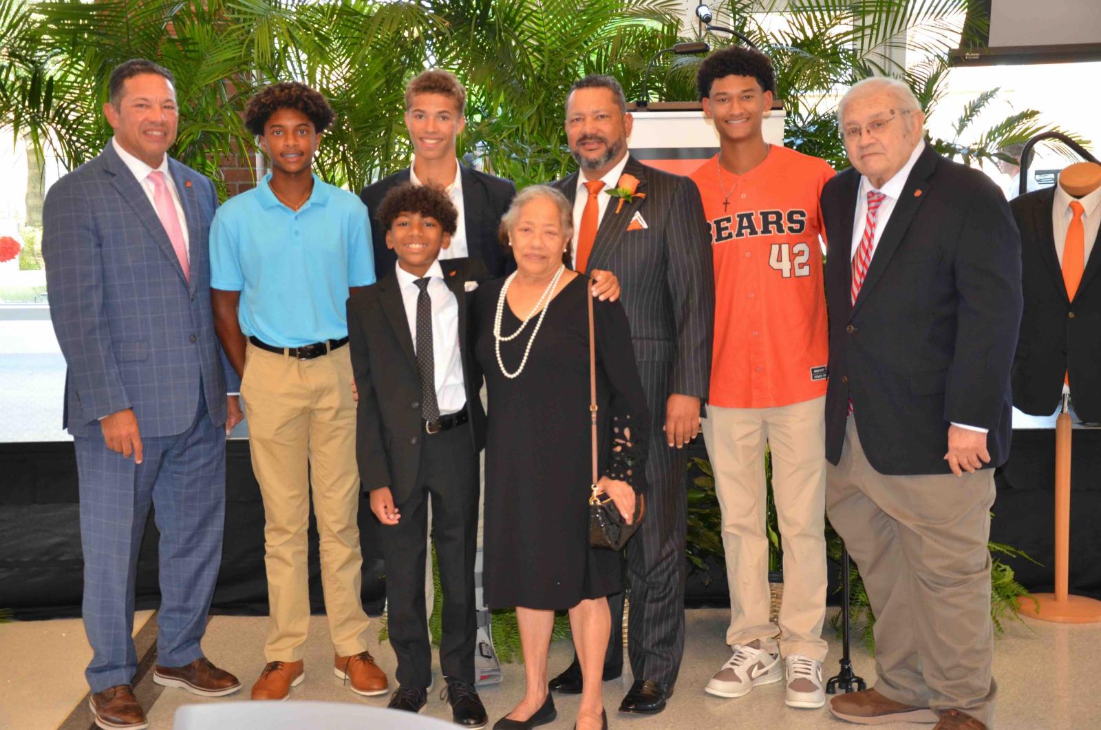 DeCuir and his Louisiana family